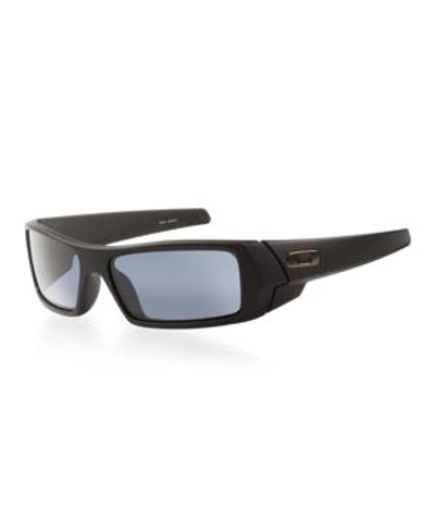 Shop Oakley Gascan Sunglasses, Oo9014 In Black/grey