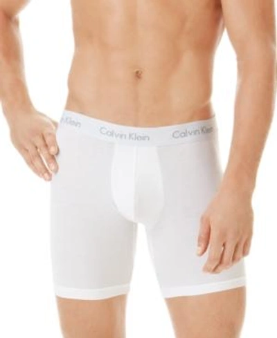 Shop Calvin Klein Men's Underwear, Body Modal Boxer Brief U5555 In White