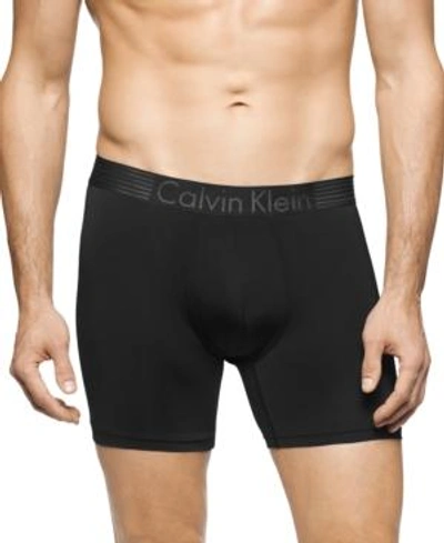 Shop Calvin Klein Iron Strength Micro Boxer Brief Nb1022 In Black