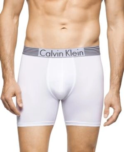 Shop Calvin Klein Iron Strength Micro Boxer Brief In White