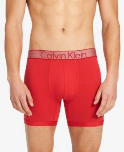 Shop Calvin Klein Men's Customized Stretch Micro Boxer Briefs In Impact