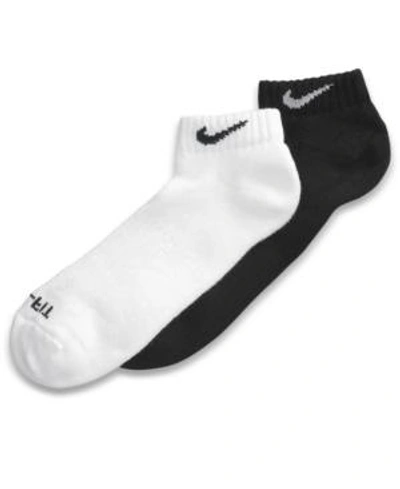Nike Unisex Everyday Plus Cushioned Training Ankle Socks 6 Pairs In Black