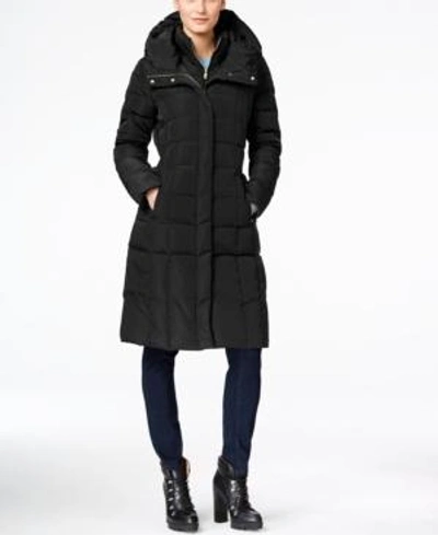 Cole haan hooded down cheap & feather jacket petite