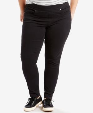 plus size pull on jeggings