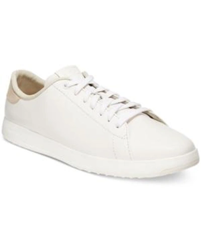 Shop Cole Haan Women's Grandpro Tennis Lace-up Sneakers In White