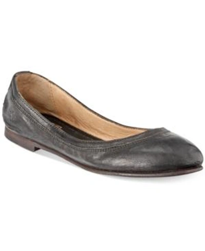 Shop Frye Women's Carson Ballet Flats Women's Shoes In Black