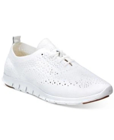 Shop Cole Haan Zerogrand Stitchlite Oxford Sneakers In White