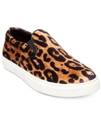 Shop Steve Madden Women's Ecentric Flatform Sneakers In Leopard