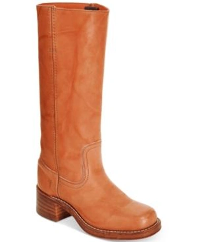 Shop Frye Women's Campus Boots Women's Shoes In Saddle