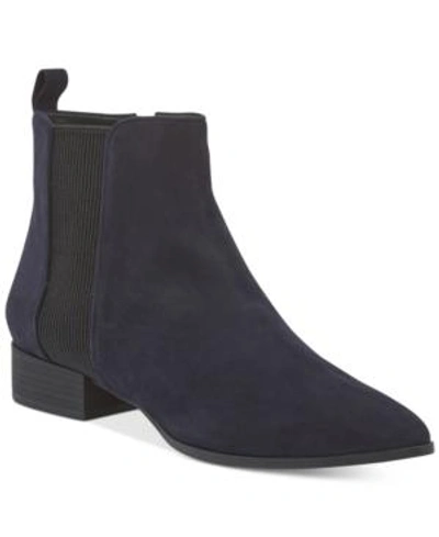 Shop Dkny Talie Chelsea Booties, Created For Macy's In Indigo