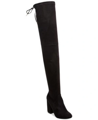 Shop Steve Madden Women's Norri Over-the-knee Boots In Black