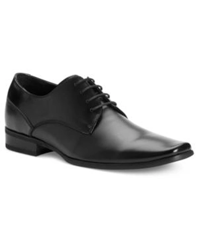 Shop Calvin Klein Men's Brodie Lace Up Dress Oxford In Black