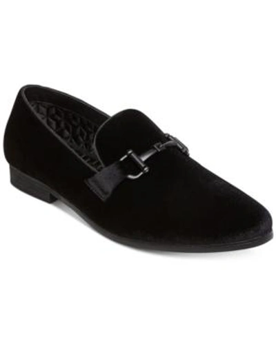 Shop Steve Madden Men's Clipse Smoking Slipper Men's Shoes In Black
