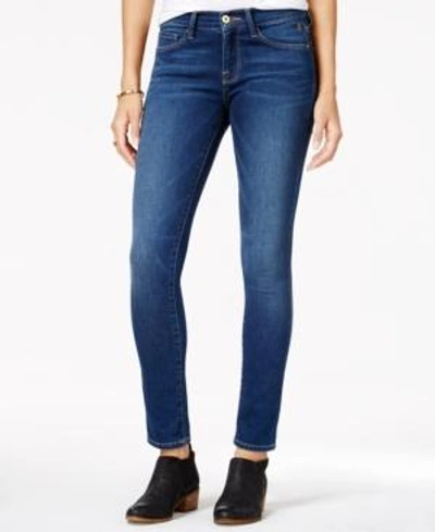 Shop Tommy Hilfiger Th Flex Skinny Jeans, Created For Macy's In Bright Blue