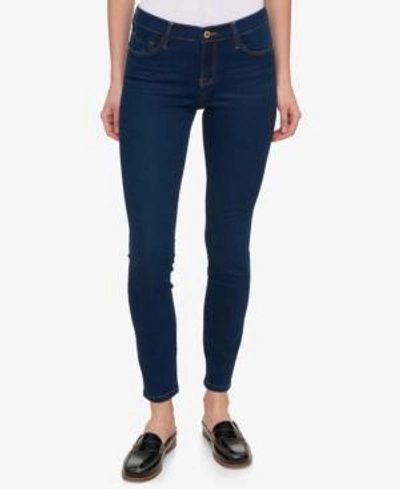 Shop Tommy Hilfiger Th Flex Skinny Jeans, Created For Macy's In Nocturnal