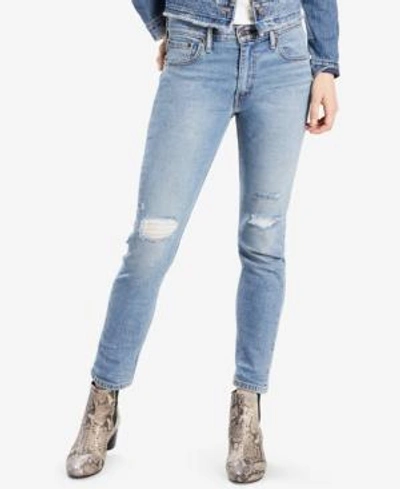 Shop Levi's 505 Slim-leg Jeans, Created For Macy's In Backstage Pass