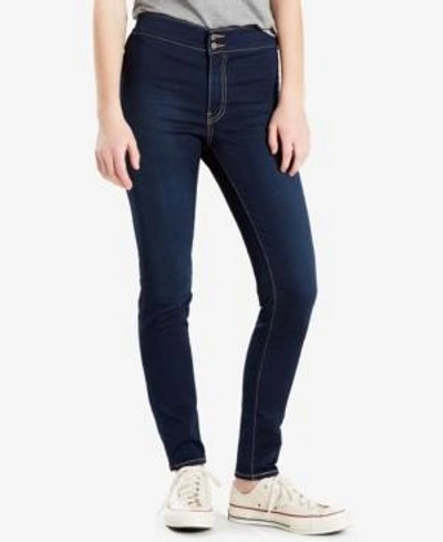 Shop Levi's On The Move Skinny Jeans In Soft Blue Note