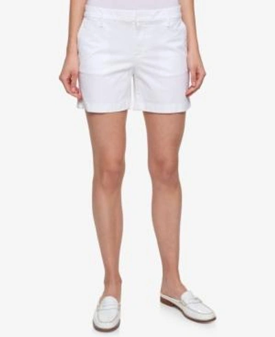 Shop Tommy Hilfiger Hollywood Shorts, Created For Macy's In White