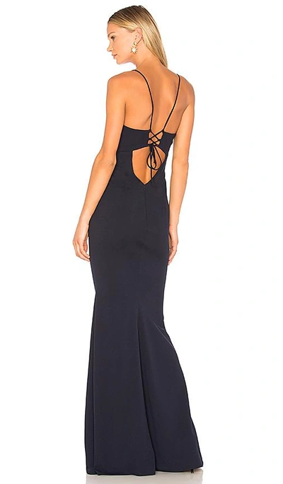 Shop Katie May Luna Gown In Blue