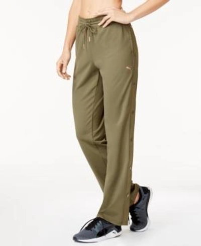 Shop Puma Explosive Drycell Tear-away Pants In Olive Night