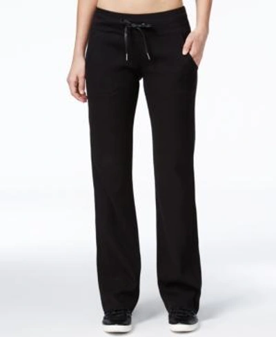Shop Calvin Klein Performance Thermal Pants In Black