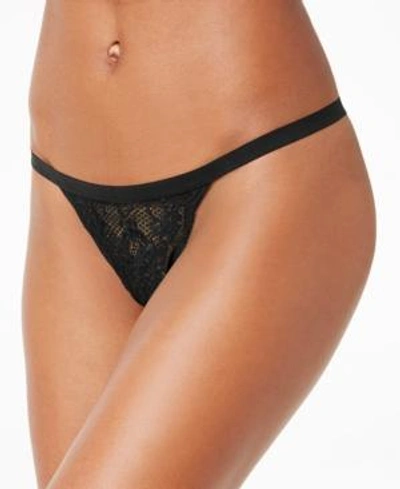 Shop Cosabella Never Say Never Skimpie G-string Never0221 In Black