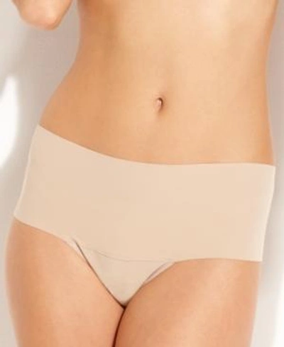 Shop Hanky Panky Bare Godiva Thong 6j1921 In Taupe- Nude 01