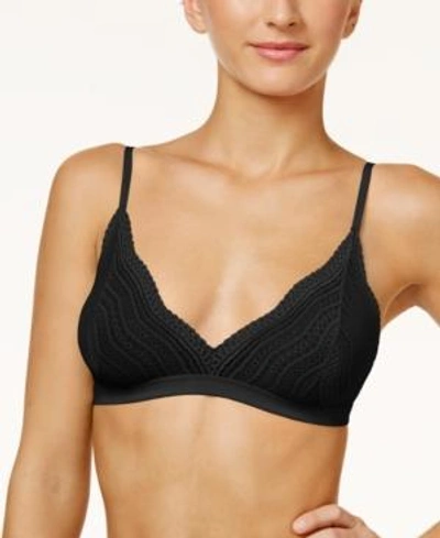 Shop Cosabella Dolce Triangle Soft Bralette Dolce1301 In Black