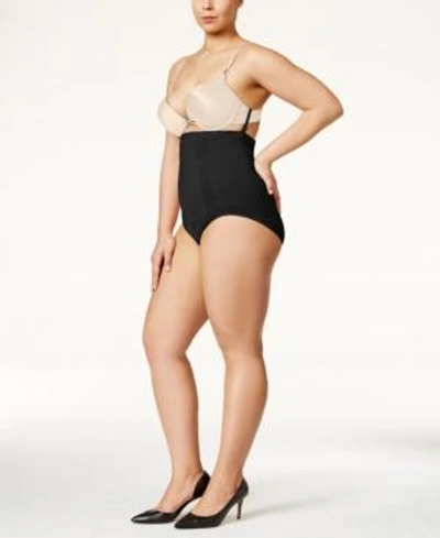 Shop Spanx Oncore Plus Size High-waisted Brief In Very Black