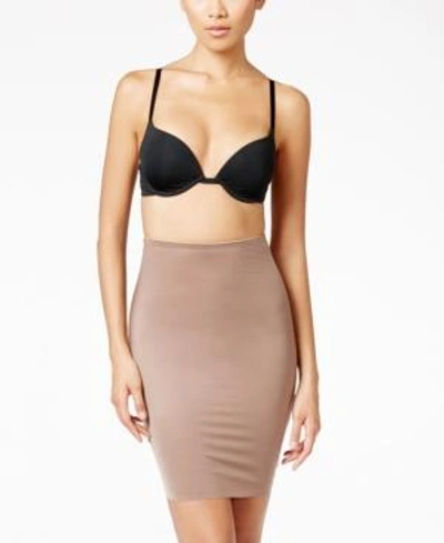 Shop Spanx Firm Tummy-control Two-timing Reversible Half Slip 10045r In Mineral Taupe/naked 2.0- Nude 02