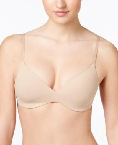 Shop Calvin Klein Perfectly Fit Wirefree Tshirt Convertible Bra F2781 In Sand Dune- Nude 01