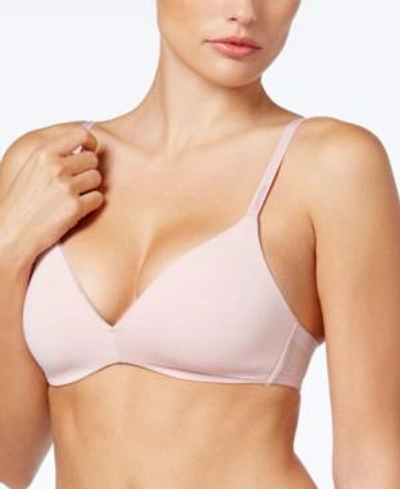 Shop Calvin Klein Sculpted Mesh Wireless Bra Qf4210 In Connected