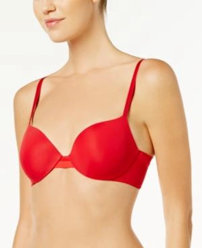 Shop Calvin Klein Sculpted Lightly-lined Demi Bra Qf1739 In Empower
