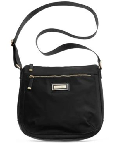 Shop Calvin Klein Belfast Messenger In Black/gold