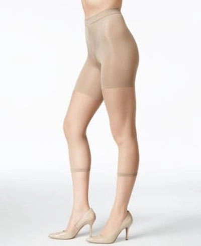 Shop Spanx Women's Super Footless Tummy Control Power Capri, Also Available In Extended Sizes In Nude- Nude 01