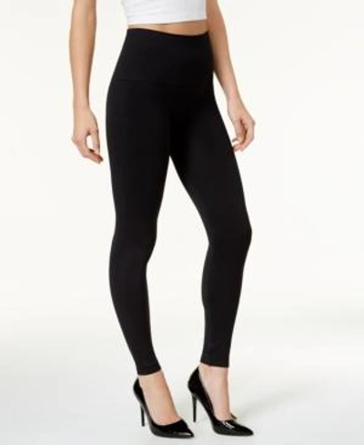 Shop Spanx Look At Me Now High-waisted Seamless Leggings In Very Black