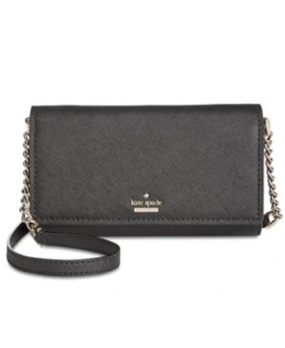 Shop Kate Spade New York Cameron Street Corin Saffiano Leather Crossbody In Black