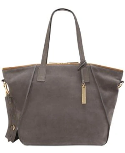 Shop Vince Camuto Alicia Extra-large Tote In Greystone