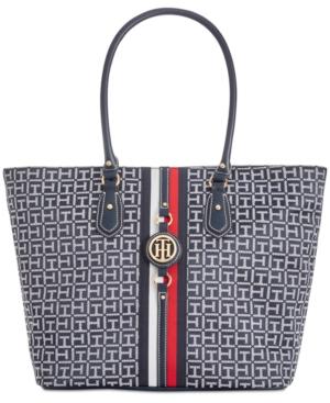 tommy hilfiger jaden satchel