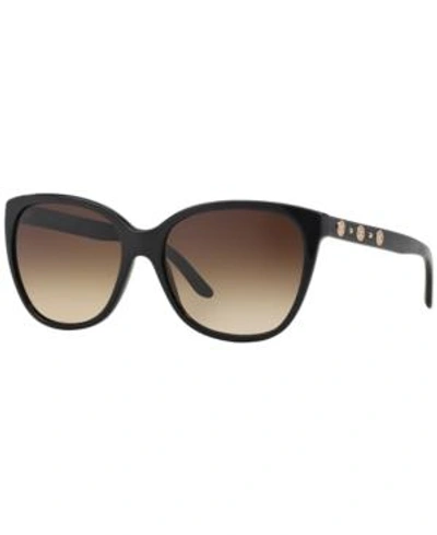 Shop Versace Sunglasses, Ve4281 In Black/brown Gradient
