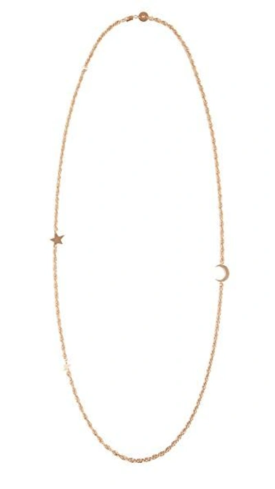 Shop Jennifer Zeuner Jewelry Celia Necklace In Gold