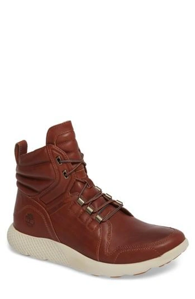 Shop Timberland Flyroam Boot In Sundance Forty Leather