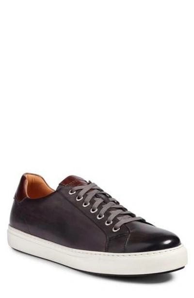 Urban Sneaker Style: Magnanni Falco Lo Grey Men's Fashion Sneakers