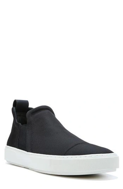 Shop Vince Lucio Slip-on Sneaker In Black Fabric