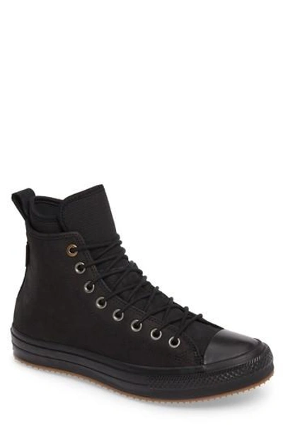 Shop Converse Chuck Taylor All Star Waterproof Sneaker In Black Leather