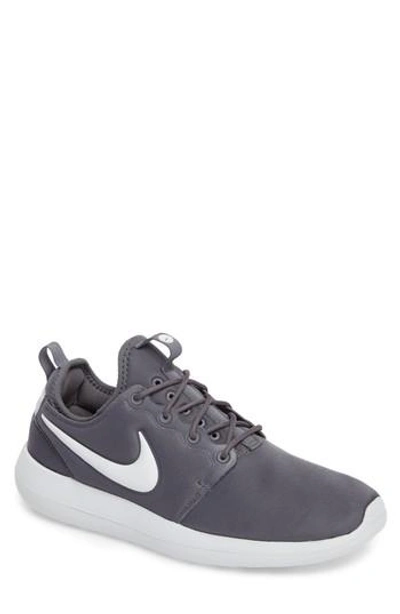 Shop Nike Roshe Two Sneaker In Dark Grey/ Pure Platinum