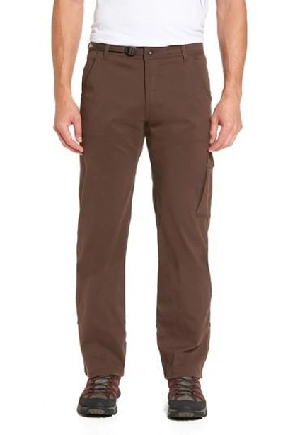 Shop Prana Zion Stretch Hiking Pants In Charcoal