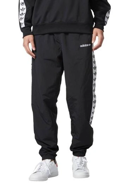 Adidas Originals Tnt Trefoil Wind Pants In Black/ White | ModeSens