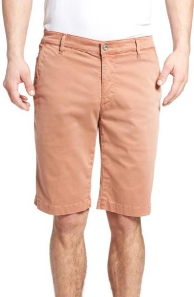 Shop Ag 'griffin' Chino Shorts In Sulfur Canyon
