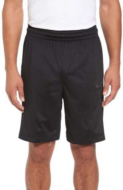 Shop Nike Basketball Shorts In Black/ Anthracite